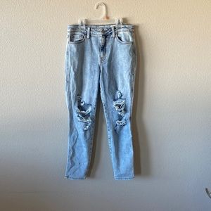 Curvy High-Rise Ankle Skinny Jeans